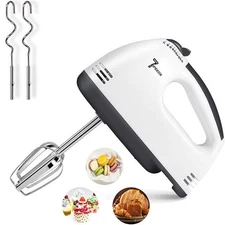 Professional Electric Hand Mixer Egg Beater Stainless Steel Whipping Cream