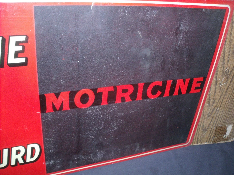 TOLE CIP MOTRICINE POMPE A ESSENCE HUILE - shell esso azur bP antar caltex fina - Photo 3/4