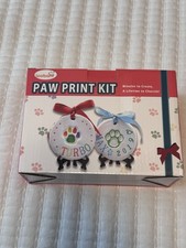 DIY Pet Pawprint Ornament Making Kit New In Box