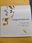 2017 S Proof 1$ American Silver Eagle Congratulations Set OGP & COA