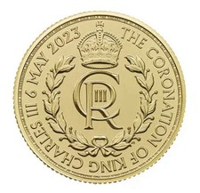 2023 King Charles III Coronation Cypher 1/4oz Gold Coin