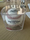 Rawlings Official Major League Baseball With Display Case (For Autographs)