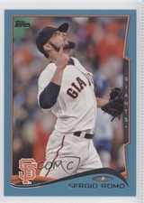 2014 Topps Wal-Mart Blue Sergio Romo #251 c5x