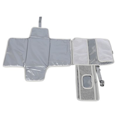 Portable Baby Changing Pad Travel Diaper Changing Mat With Wet Tissue Holder HOT