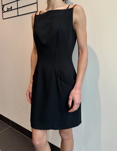 Abito Thiery Mugler vintage anni 90 donna bloke retrò raro made in France 38 - Foto 2 di 17