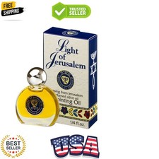 Light of Jerusalem Anointing Oil for Prayer 0.25 fl.oz. Frankincense Myrrh Ci...