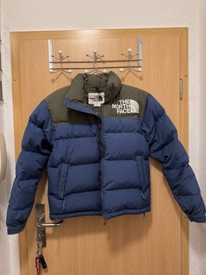 Neue Jacke The North Face Blau 1992 Low-Fi Hi-Tek Nuptse 700 Daunen Puffer Jacke