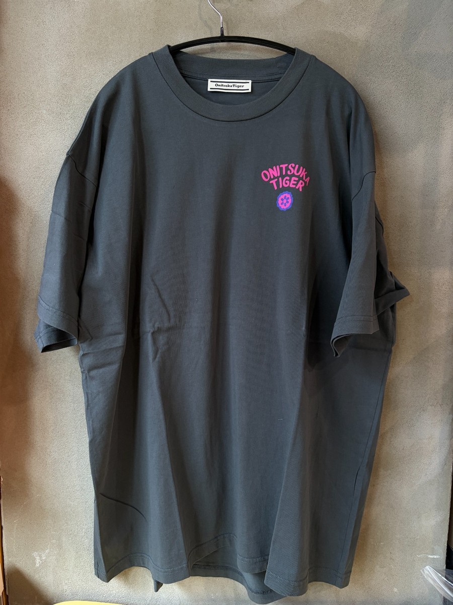 Onitsuka Tiger Oversized Graphic T-Shirt Unisex Lifestyle Tee Top