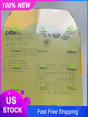 PNOZ S4 750104 NEW PILZ PNOZ S4 750104 Safety Relay #P #F