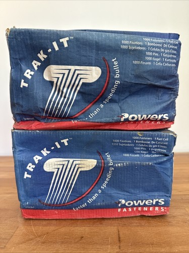 Powers Fasteners Trak-It C5 Pins & Fuel New in Box