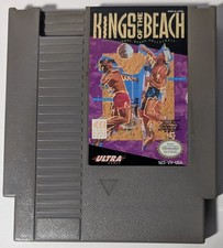 Kings of the Beach Nintendo Entertainment System NES Cleaned and Tested Works