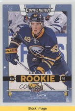 2017-18 Upper Deck Compendium Rookies Blue CJ Smith #589 READ a3z