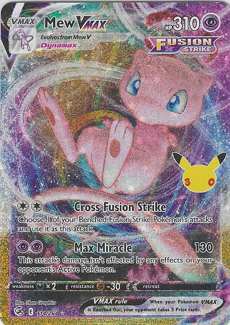 25+ Mew VMAX Pokémon TCG Cards for sale | Updated Oct 2026