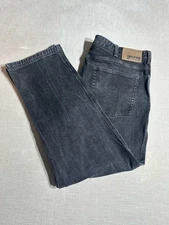 EUC Duluth Trading Company Jeans Men's 40x30 Black Denim Straight Flex Pants