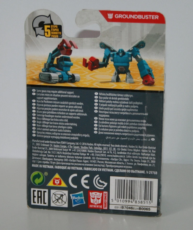 TRANSFORMERS GROUNDBUSTER _ COMBINER FORCE _ ROBOTS IN DISGUISE HASBRO NEW MOC - Bild 2 von 4