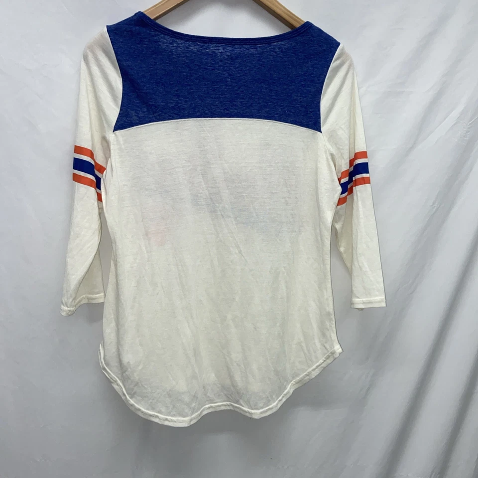 Camiseta de mujer NBA New York Knicks manga 3/4 G III 4 su talla mediana L23 Foto 3 de 4