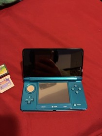 Teal Nintendo 3ds With 11 Games Pokemon And More!! 
