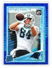 2025 Donruss Optic Football Blue Scope Mitchell Evans #254