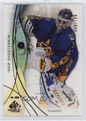 2024-25 Upper Deck SP Game Used All-Stars Gold 6/149 Igor Shesterkin #139 1tj3