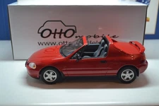 OTTO MODELS - HONDA CRX VTi DEL SOL - RED  - 1:18 SCALE RESIN MODEL CAR OT415