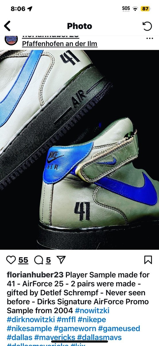 dirk nowitzki air force 1
