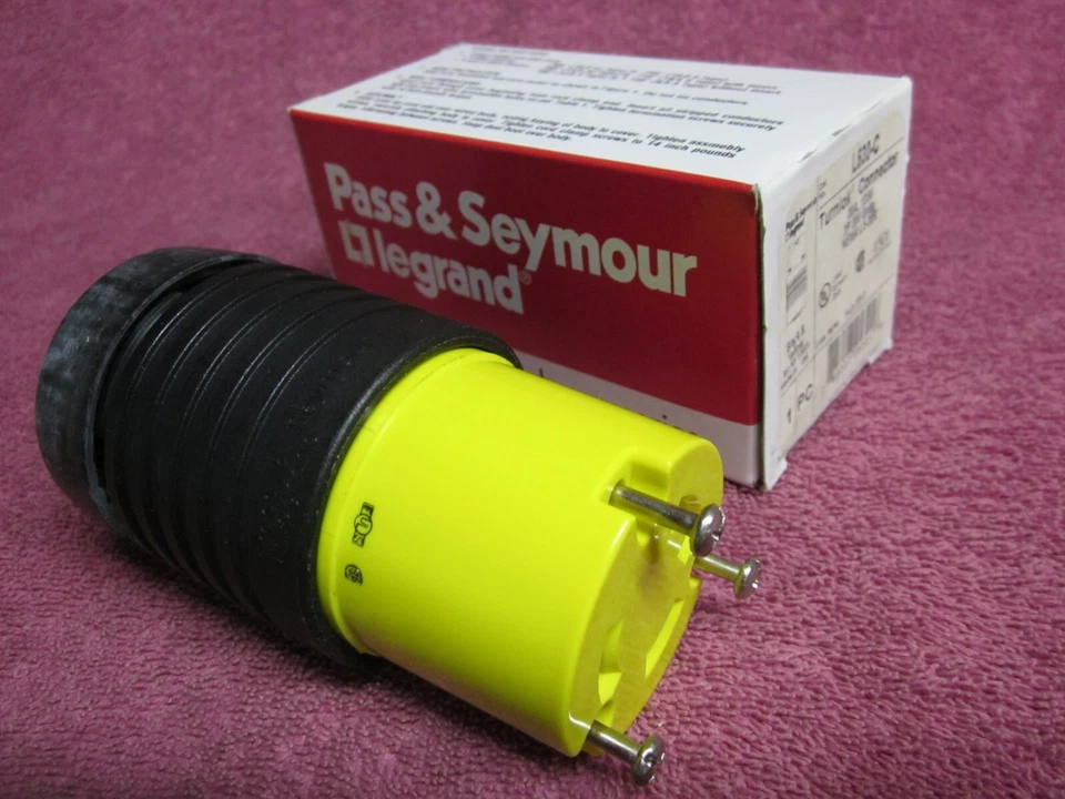 NUEVO Lote 9 piezas Generador de receptáculo de bloqueo Legrand L530-C NEMA L5-30R 30A 125V Foto 3 de 4