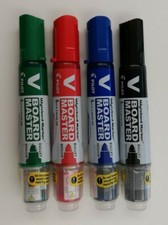 4 Whiteboard Marker Set Grün Rot Blau Schwar...