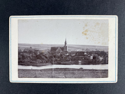 GERMANY CARTE CABINET C.Bellach à Leipzig, Vintage albumen print c.1872