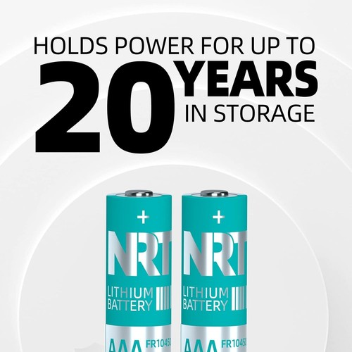 50X NRT AAA Lithium Batterien 1,5V 1200mAh Langlebig Nicht Wiederaufladbar TripleA - Bild 6 von 7