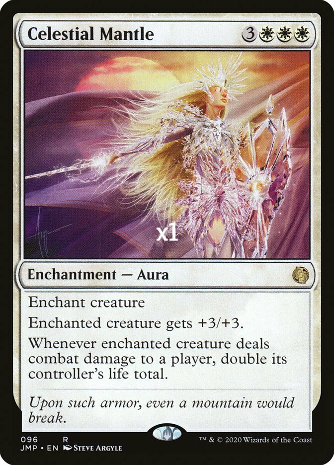 MTG Jumpstart JMP Celestial Mantle MINT