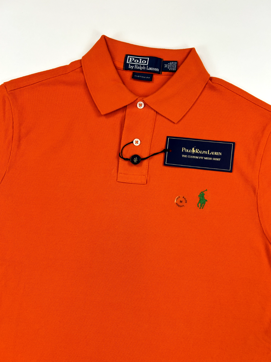Polo Ralph Lauren Custom Fit Solid Short Sleeve Polo Shirt with