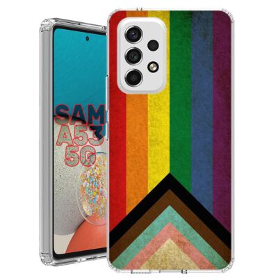 For Samsung Galaxy A23 5g A52 A53 TPU Case+Glass(Grunge