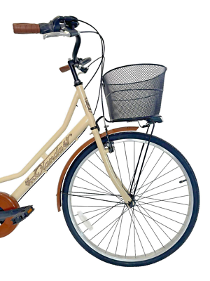 Bici Donna Ruote 26 Bicicletta Donna Vintage Beige Ruote 26