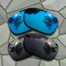 Sky Blue Grey Black Polarized Lenses Replacement for-Arnette Boiler