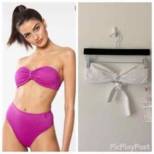 NWT Red Carter Sammie Bandeau Bikini Top