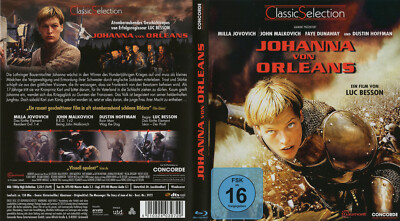 BLU-RAY JOHANNA VON ORLEANS - LUC BESSON - MILLA JOVOVICH, DUSTIN HOFFMAN * NEU