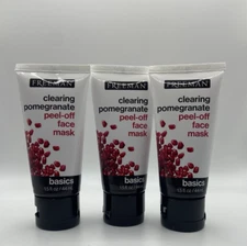 Freeman 3pk Clearing Pomegranate Peel-off Face Mask 44ml / 1.5 fl oz