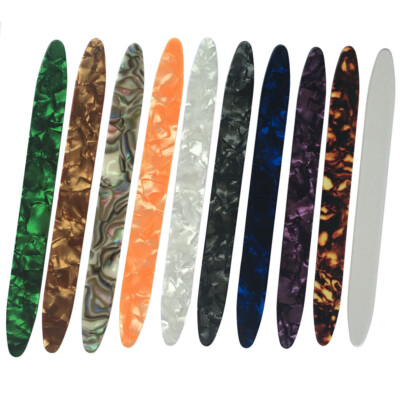 Lots of 24pcs 0.71mm Celluloid Oud Picks Plectrums Reeshe Risha Multi Colors