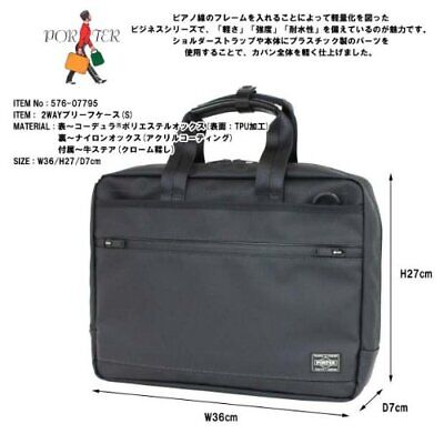 Porter / Cloud 2way briefcase Yoshida Bag NEW Made In Japan Porter / Cloud 2way briefcase Yoshida Bag NEW Made In Japan