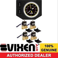 12 Npt Air Valves Solenoids W Dual Needle Gauge2 Switch Suspensionair Ride 12 Npt Air Valves Solenoids W Dual Needle Gauge2 Switch Suspensionair Ride