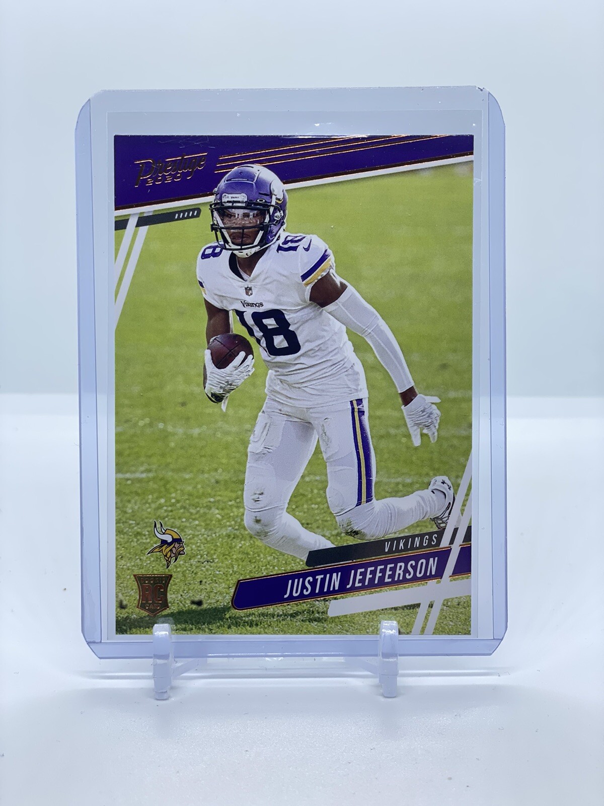 2020 Panini Chronicles Prestige #317 Justin Jefferson RC Rookie Vikings
