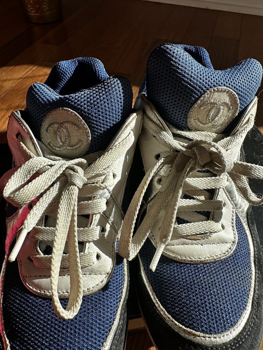 靴 CHANEL 36,5 Chanel sneakers women 36,5 The Most Classic Style, big CC