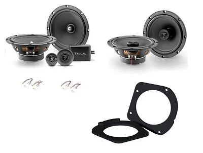 Kit De 6 Haut-Parleurs FOCAL Pour BMW Série 3 E36 Cabriolet Avant Et Arrière