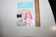 Jolee's Boutique Embellishment Baby Girl Pregnancy 9PC Clothes Picture Sign Gift