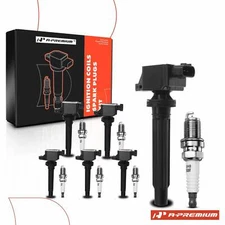 6x Ignition Coil & 6x Iridium Spark Plug for Suzuki Grand Vitara 06-08 SX4 07-08