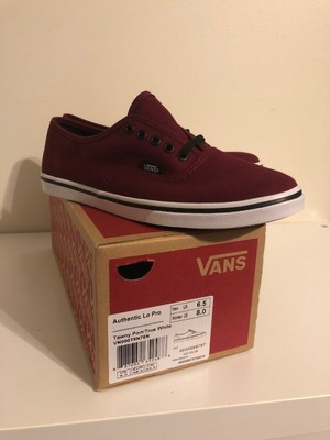 vans authentic lo pro tawny port