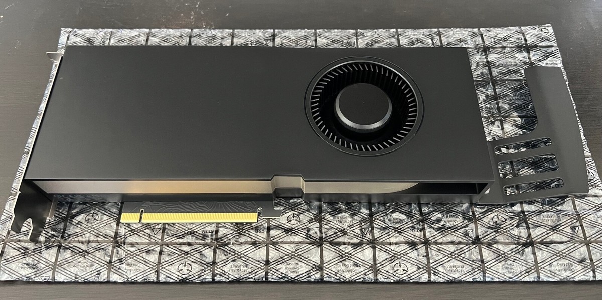 HP NVIDIA Quadro RTX A5000 24GB GDDR6 Graphics Card M12948 HP NVIDIA Quadro RTX A5000 24GB GDDR6 Graphics Card M12948