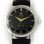 Vintage Omega Seamaster Automatic Original Black Dial Men Steel Watch C.1958