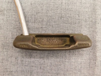 Putter Ping Cushin Lame Laiton 33.5″ – Breveté 1967, Occasion Pour Droitier