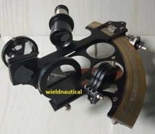 Brass Heavy Nautical Sextant Black Coating Powder Marine Navigation Item